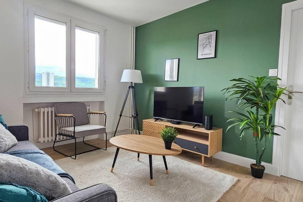 C'Est Chez Maurice! 4 Ch Wifi Balcon Parking Free Apartment Saint-Etienne  Exterior photo