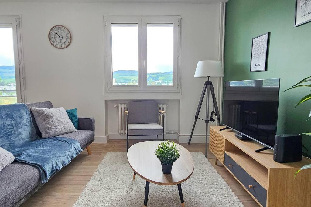 C'Est Chez Maurice! 4 Ch Wifi Balcon Parking Free Apartment Saint-Etienne  Exterior photo