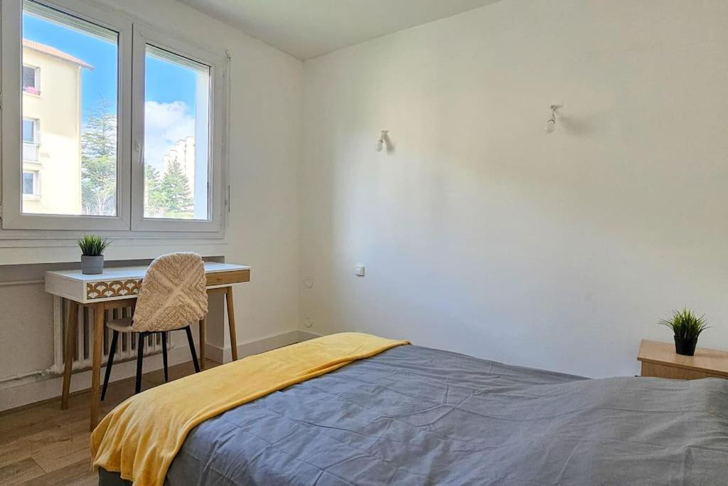 C'Est Chez Maurice! 4 Ch Wifi Balcon Parking Free Apartment Saint-Etienne  Exterior photo